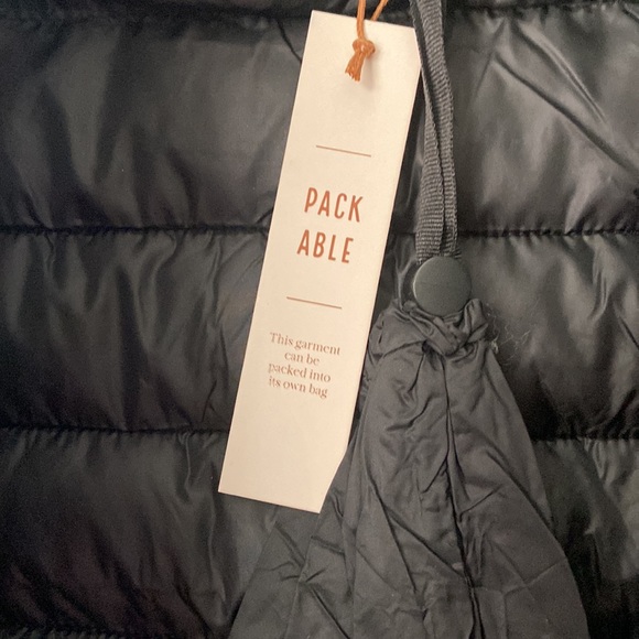 Love Tree Ultralight Packable Puffer Jacket, black - Picture 3 of 8